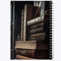 دفتر ژورنال نویسی 50 برگ خندالو مدل نقطه ای طرح کتاب (Book) کد F1353