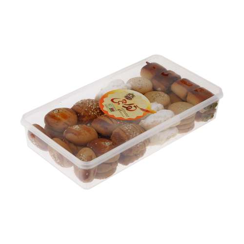 شیرینی سنتی قزوین کولجی نوع میکس بزرگ - 850 گرم
