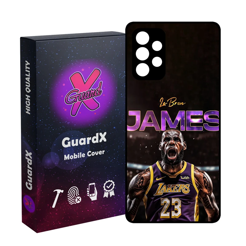 کاور گارد ایکس طرح Lebron James مدل 10715 مناسب برای گوشی موبایل سامسونگ Galaxy A33 5G