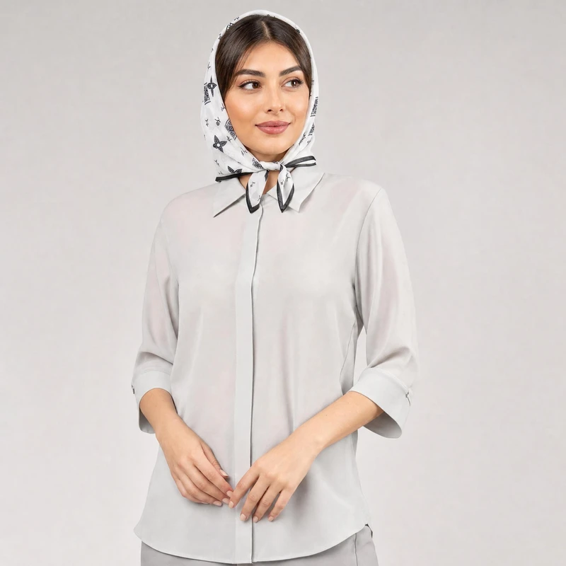 دستمال سر و گردن زنانه مدل مینی کد 10121
