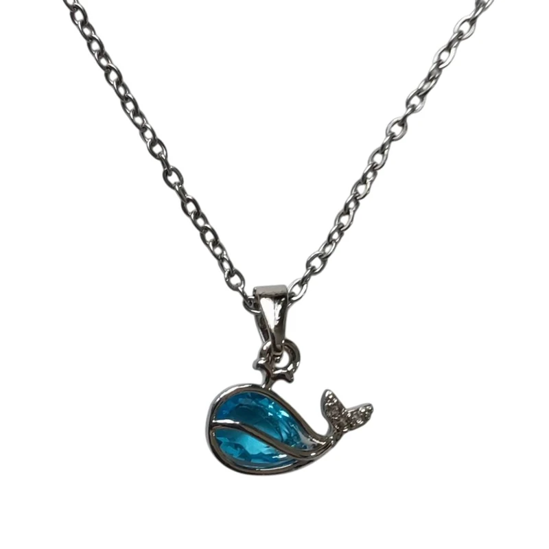 گردنبند زنانه مدل نهنگ