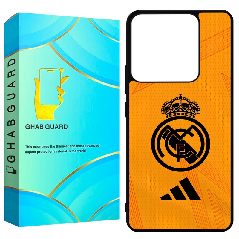 کاور قاب گارد طرح رئال مادرید مدل GN14 مناسب برای گوشی موبایل شیائومی Redmi Note 14 5G