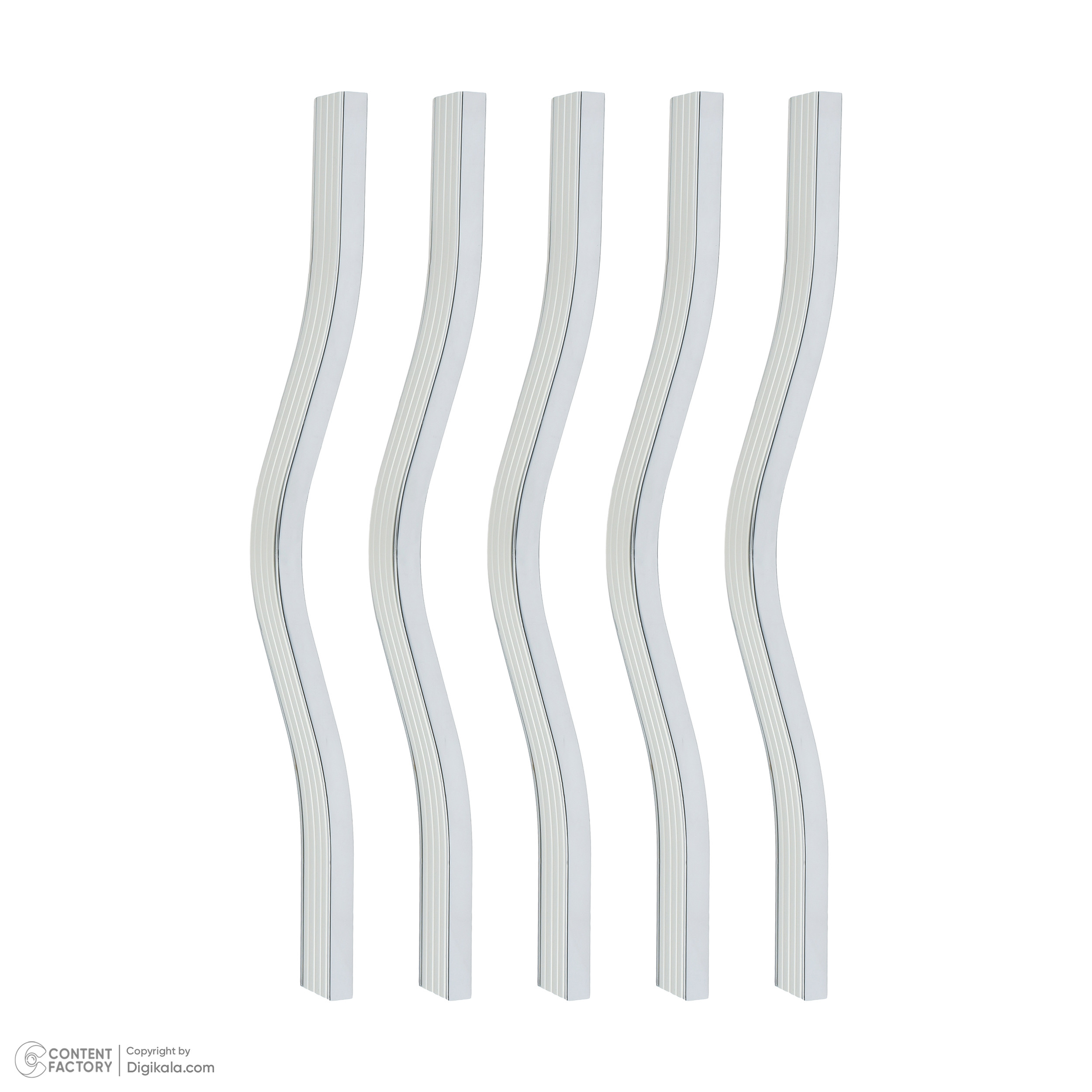 دستگیره کابینت بهسازان مدل 120 کد 224-256 بسته 5 عددی