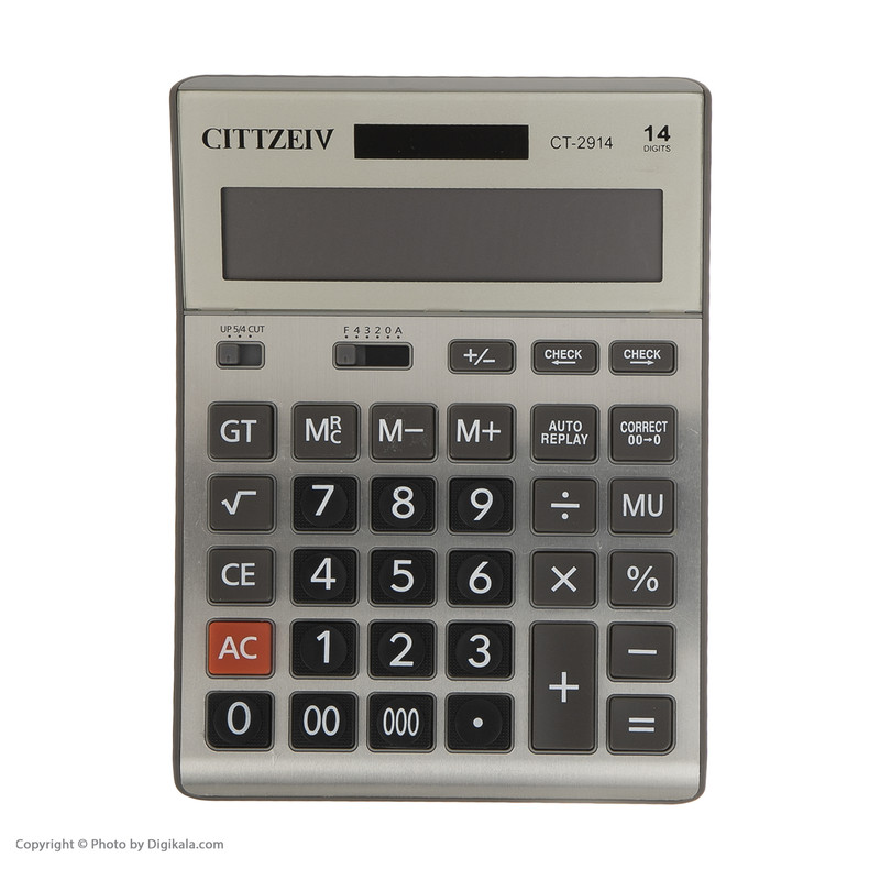 ماشین حساب سیتی زیو مدل CT-2914