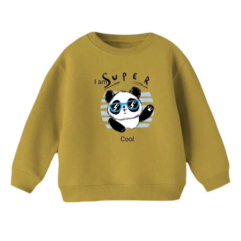 سویشرت بچگانه مدل پاندا و عینک 