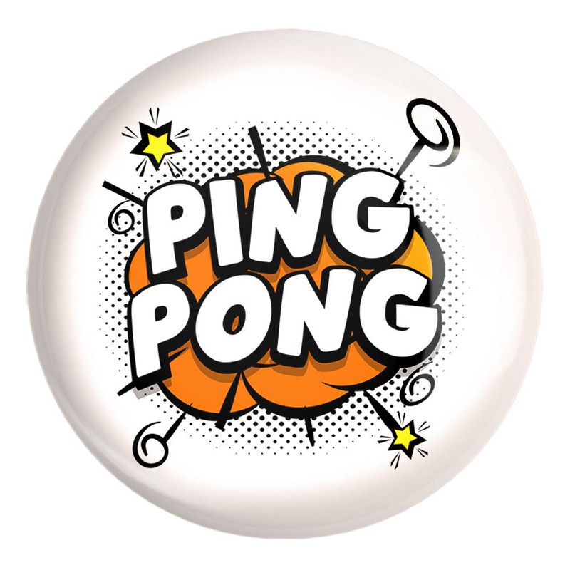 پیکسل خندالو طرح پینگ پنگ Ping Pong کد 27994 مدل بزرگ