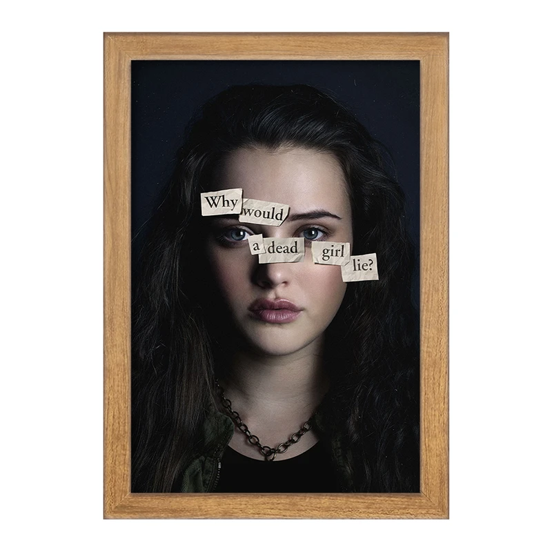 تابلو خندالو مدل هانا بیکر 13دلیل برای اینکه Reasons Why13  کد 20333