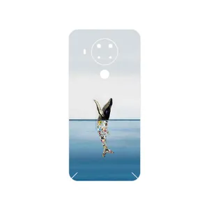 MAHOOT Collage of Sea Trash Cover Sticker for Nokia 5.4