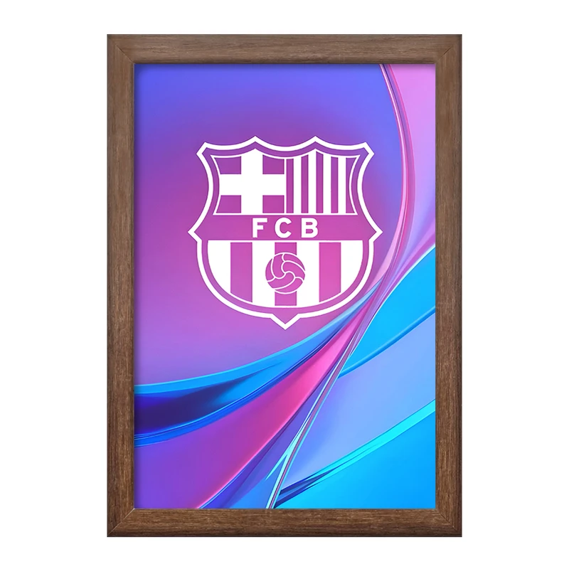 تابلو خندالو طرح بارسلونا (Barcelona) کد F6866