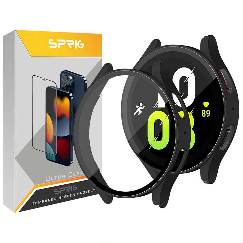 کاور اسپریگ مدل Hard Guard مناسب برای ساعت هوشمند سامسونگ Galaxy Watch 4 44mm به همراه محافظ صفحه نمایش کاور اسپریگ مدل Hard Guard مناسب برای ساعت هوشمند سامسونگ Galaxy Watch 4 44mm به همراه محافظ صفحه نمایش