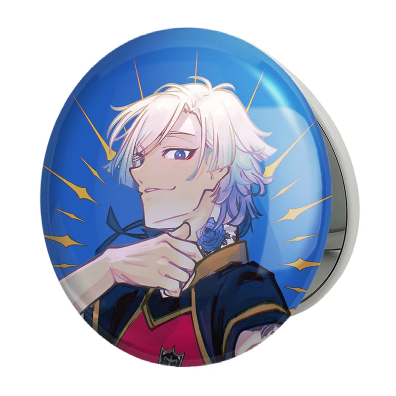 آینه جیبی خندالو طرح سیشیرو انیمه بلو لاک Blue Lock مدل تاشو کد 24401 