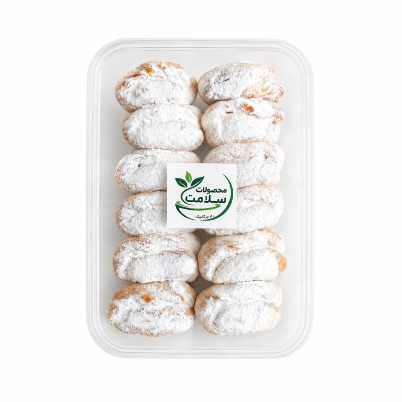 شیرینی قطاب اعلا با طعم هل و گردو - ۵۰۰ گرم