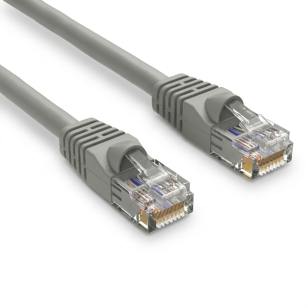 کابل شبکه Cat6 گیگافلکس مدل GI-UTP-3M-GRAY