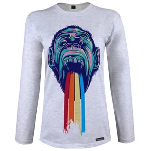 تی شرت آستین بلند زنانه 27 مدل Mockey Colors کد MH612