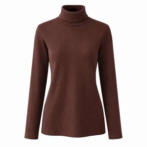 بلوز آستین بلند یقه اسکی زنانه مدل Daria1001