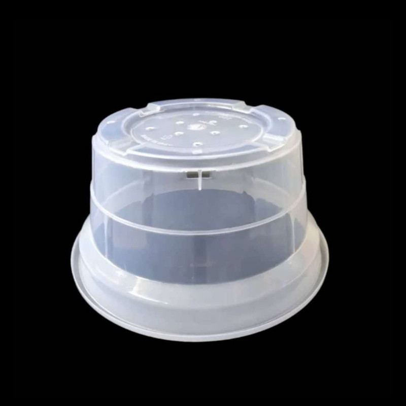 گلدان مدل کاسه ای شفاف 22cm بسته 8 عددی