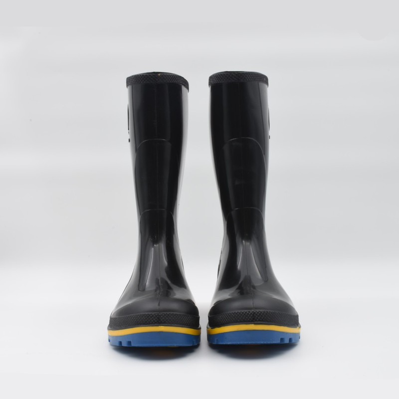 چکمه ایمنی لبخند مدل البرز ساق کوتاه کف رنگی W007