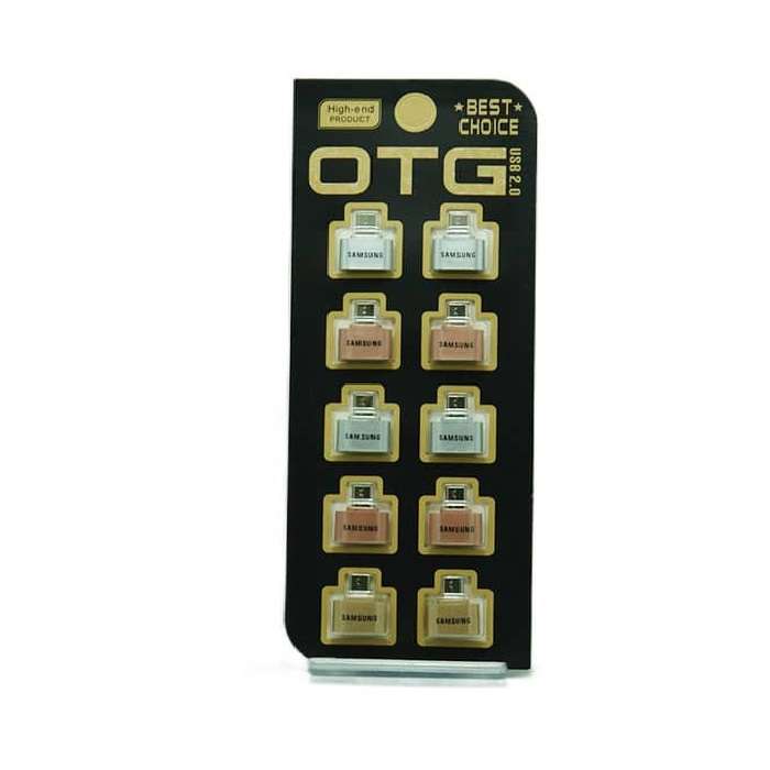 مبدل OTG Microusb کد 11 بسته 10 عددی