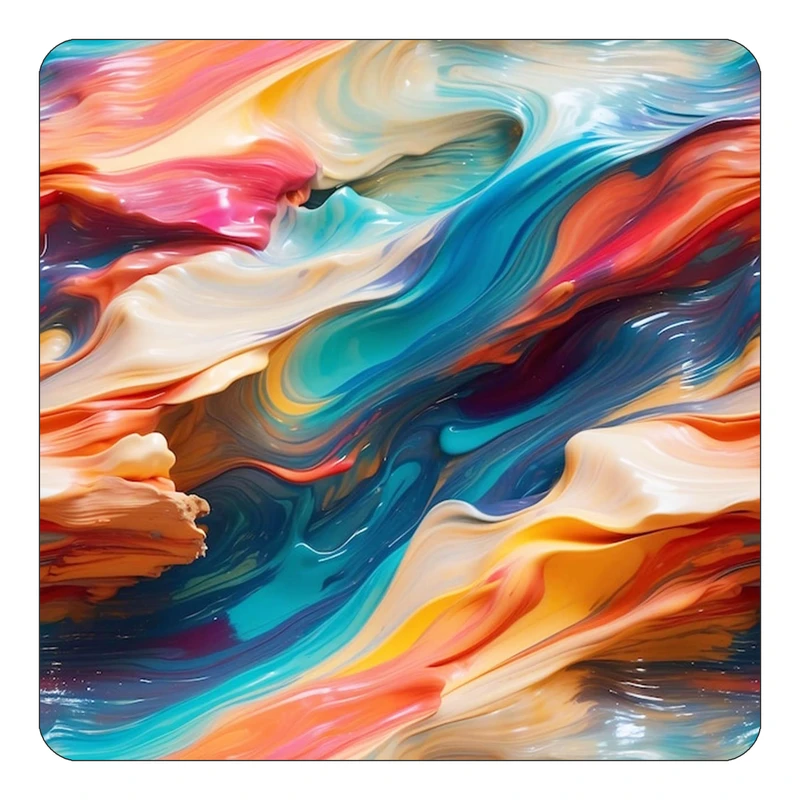 مگنت کاکتی طرح نقاشی رنگ روغن مدل mp69547