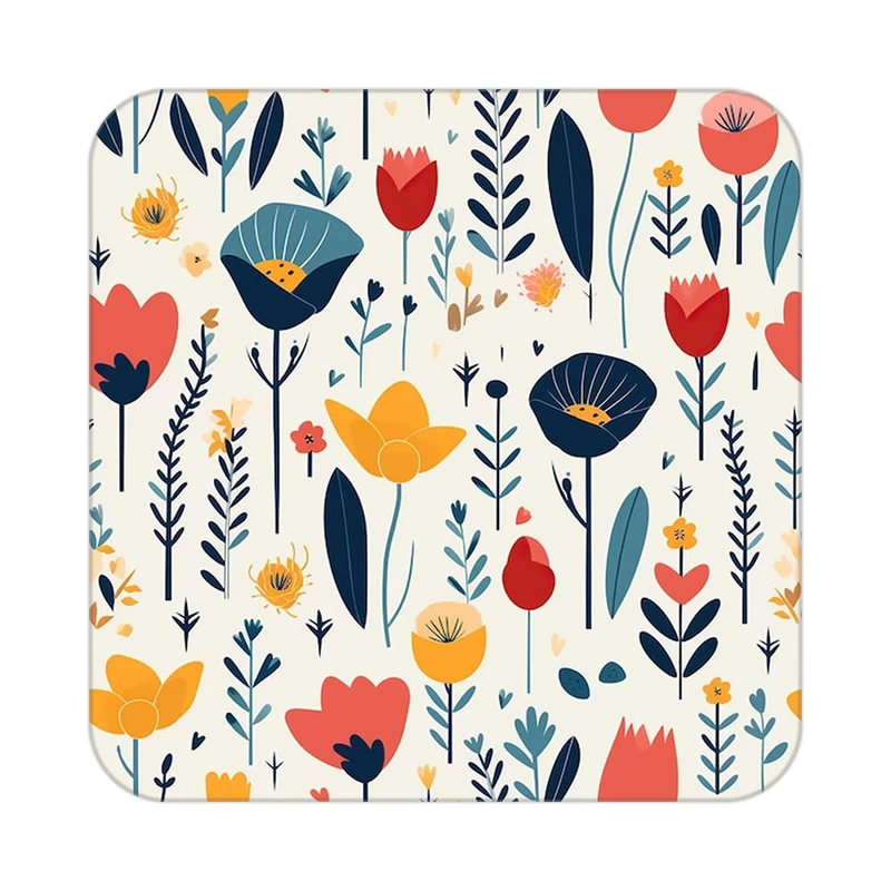 زیر لیوانی کاکتی طرح گل مدل mp18717