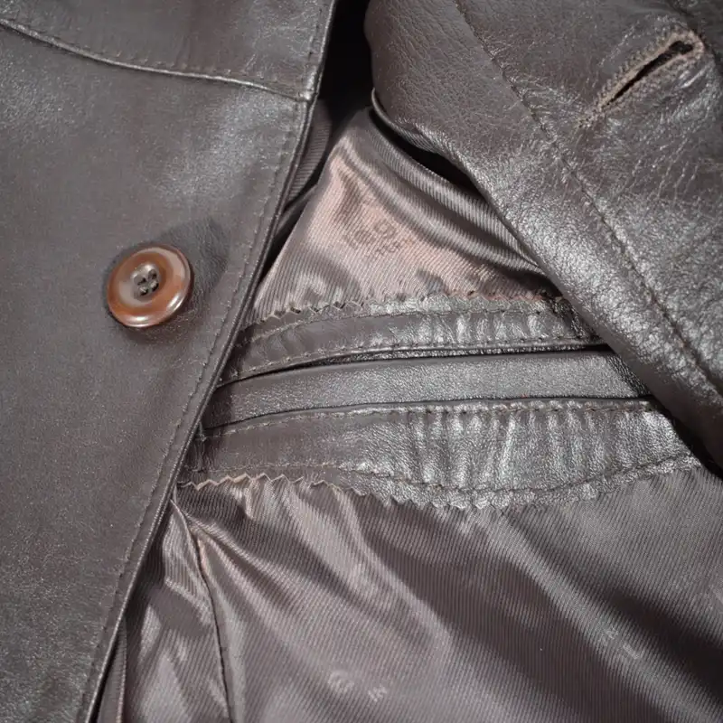 کت چرم مردانه چرمیران مدل FC1015