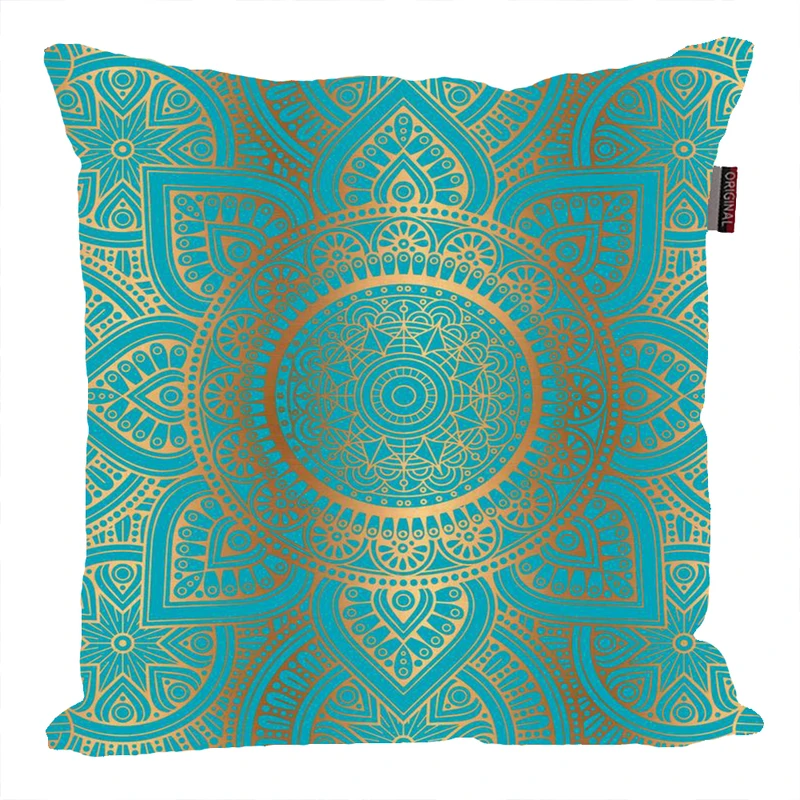 کوسن پاد آفرین مدل فانتزی طرح سنتی رنگی کد P493