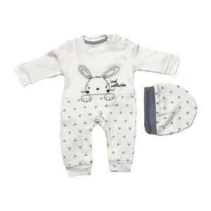 ست سرهمی و کلاه نوزادی مدل 2255