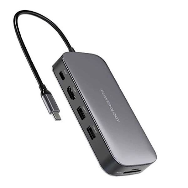 هاب 6 پورت USB 3.2 پاورولوجی مدل SSD Drive PWSDHB512