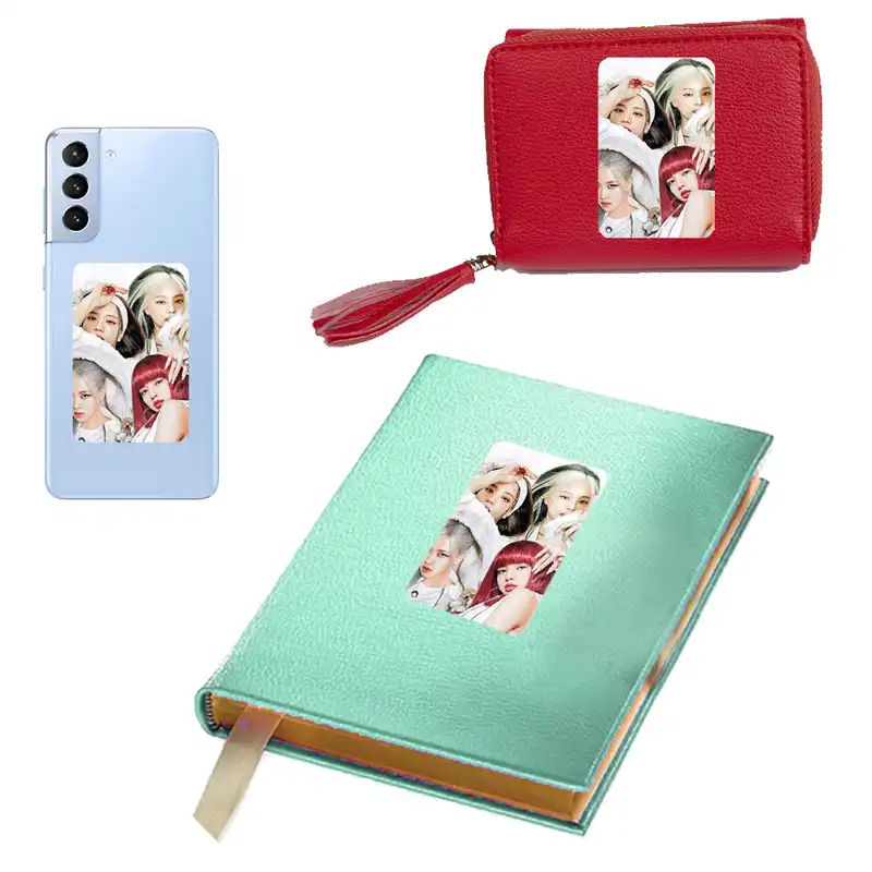 استیکر کارت مدل سه بعدی بلک پینک کد pm3d.138