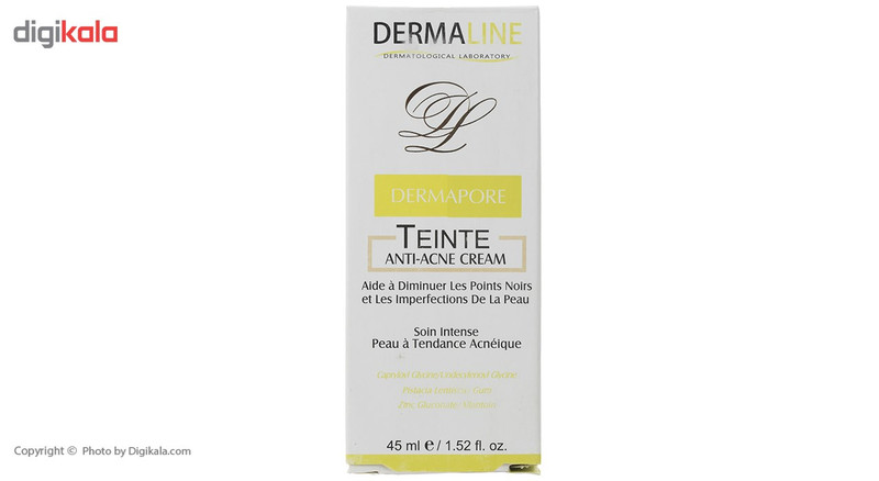 کرم ضد جوش رنگی درمالاین سری Dermapore حجم 45 میلی لیتر کرم ضد جوش رنگی درمالاین سری Dermapore حجم 45 میلی لیتر