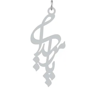 آویز گردنبند نقره کرابو طرح پارمیدا مدل Kn2-1090