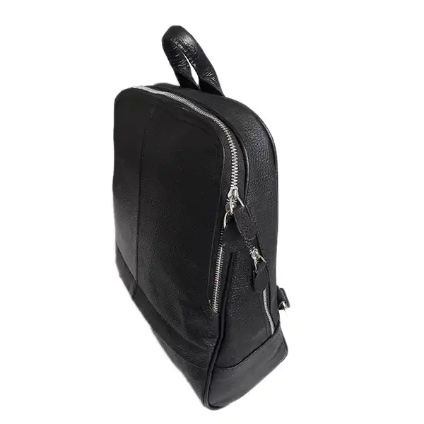 کوله پشتی زنانه مدل اسپاکو چرم طبیعی کد 01