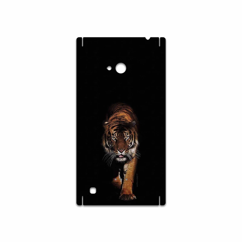 برچسب پوششی ماهوت مدل Wild Tiger مناسب برای گوشی موبایل نوکیا Lumia 720