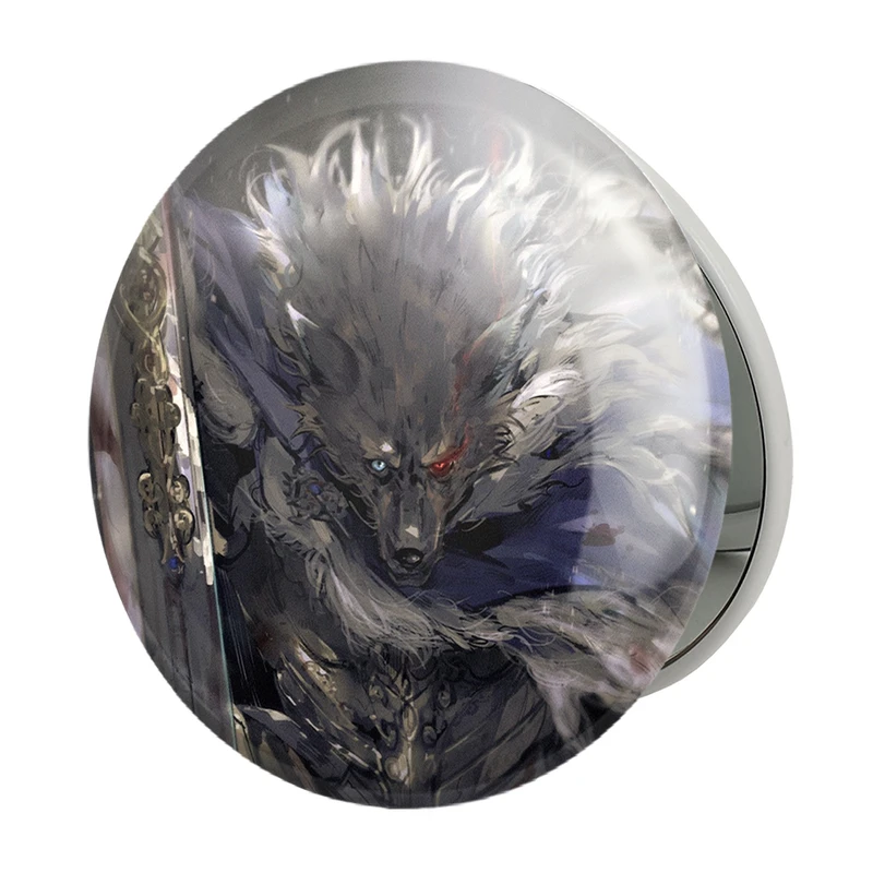 آینه جیبی خندالو طرح بازی الدن رینگ Elden Ring مدل تاشو کد 26138 