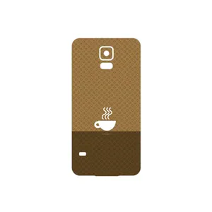 MAHOOT Minimal Cup of Coffee Icon Cover Sticker for Samsung Galaxy S5