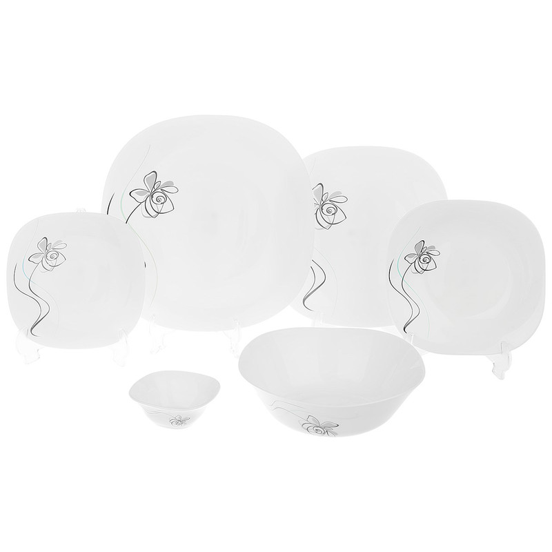 سرویس غذاخوری 26 پارچه گلدن دیزاین مدل Flora