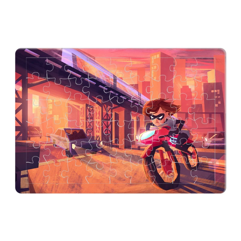 پازل 54 تکه هومرو مدل PL591 طرح انیمیشن شگفت‌انگیزان