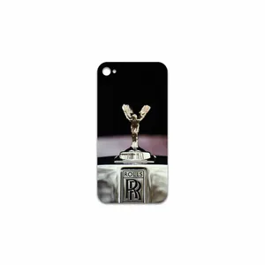 MAHOOT Rolls-Royce Motor Cover Sticker for Apple iPhone 4s