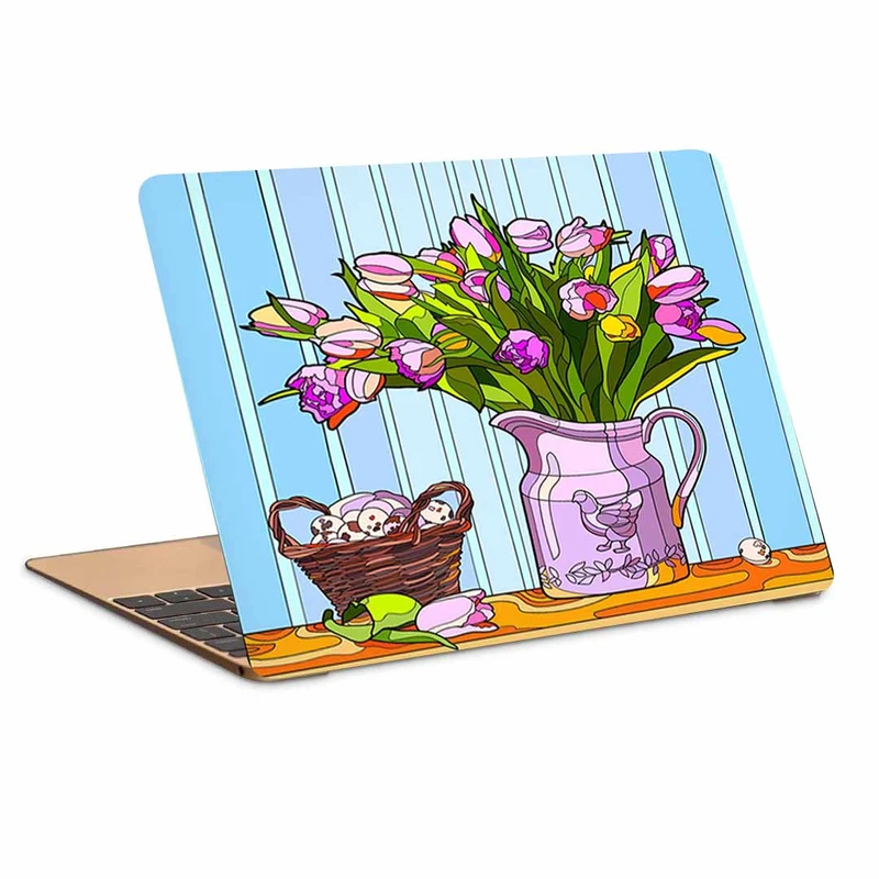 استیکر لپ تاپ طرح نقاشی فانتزی  کد P-1469 مناسب برای لپ تاپ 15 تا 17 اینچ