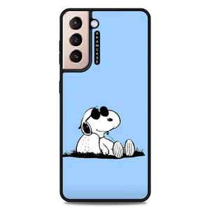 AKAM AMCWSGS21P-SNOOPY3 Cover For Samsung Galaxy S21 Plus