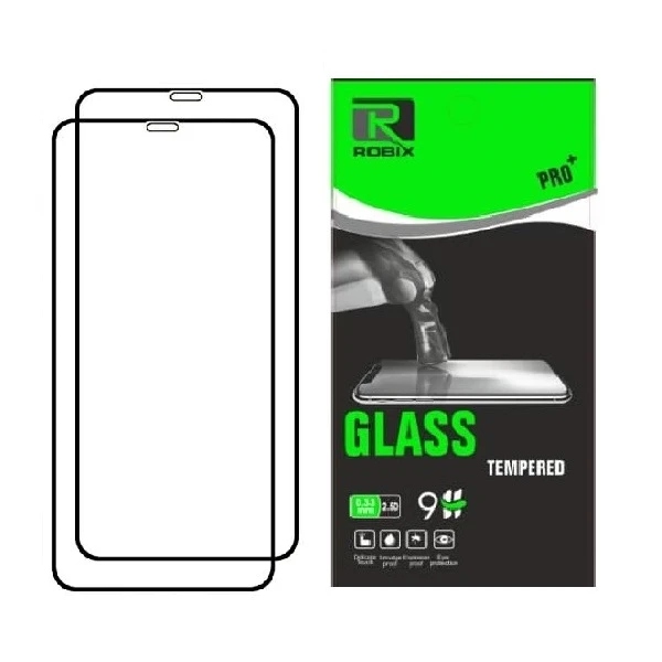 محافظ صفحه نمایش روبیکس مدل FL-iP12 مناسب برای گوشی موبایل اپل iPhone 12 بسته دو عددی