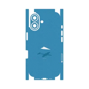 MAHOOT Minimal Paper Airplane-FullSkin Cover Sticker for Apple iPhone 16