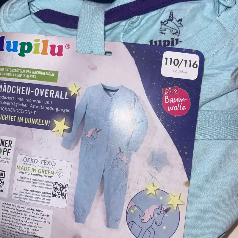 سرهمی نوزادی لوپیلو مدل 363710 یونیکورن