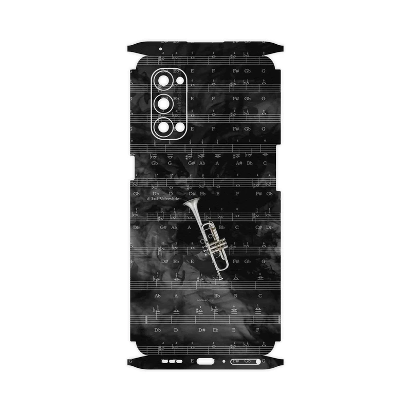 برچسب پوششی ماهوت مدل Trumpet-FullSkin مناسب برای گوشی موبایل اپو Reno4 Pro 5G