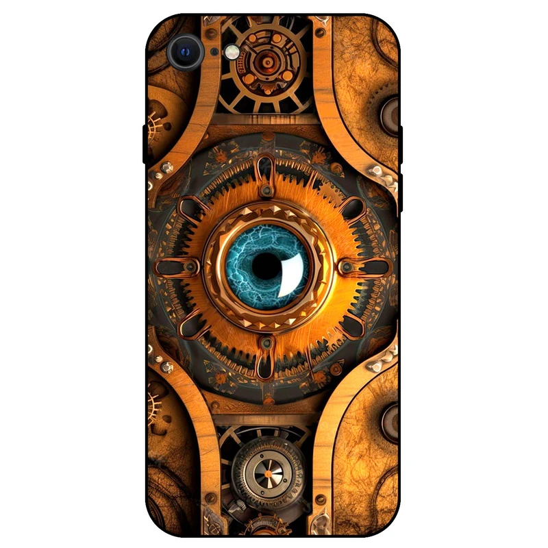 کاور مگافون طرح گاوصندوق مدل 1900 مناسب برای گوشی موبایل اپل iPhone SE 2020 / SE 2022               