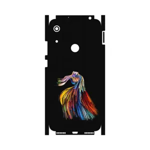 MAHOOT Rainbow Hair Digital Art-FullSkin Cover Sticker for Huawei Y6s 2019