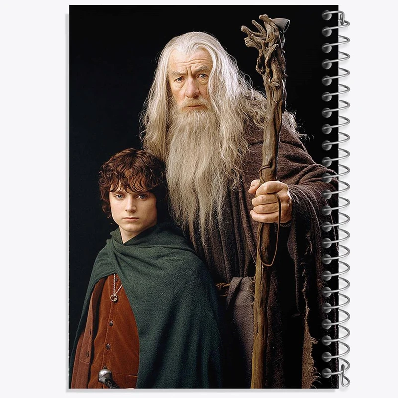 دفتر مشق 100 برگ خندالو طرح ارباب حلقه ها Lord of the Rings کد 4563