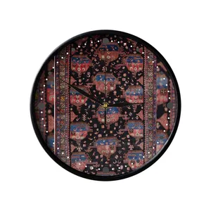 ساعت دیواری مدوپد طرح فرش سنندج مدل C-Sanandaj09