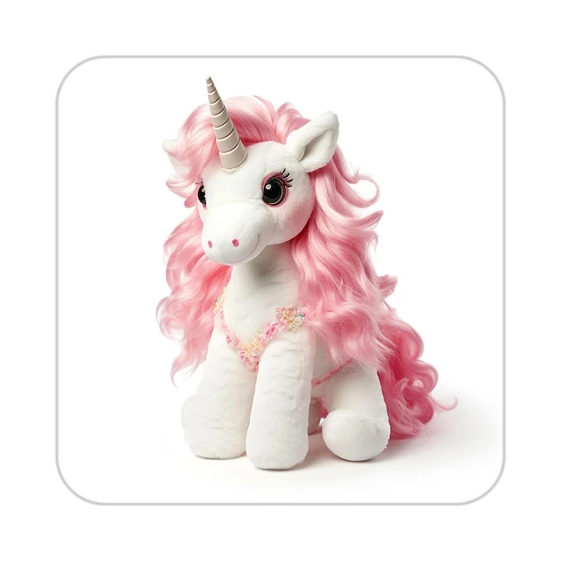 زیر لیوانی کاکتی طرح اسب تک شاخ و یونیکورن مدل mp28881