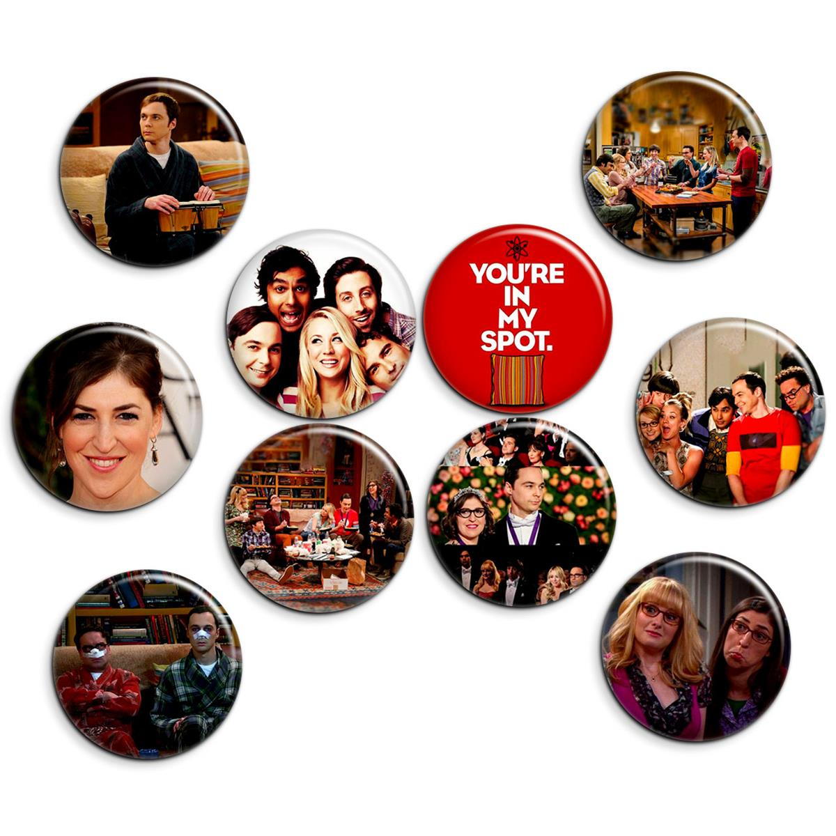 پیکسل پرمانه طرح big bang theory کد pmg.5302 مجموعه 10 عددی